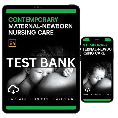 Contemporary Maternal Newborn Nursing 9th Test Bank
