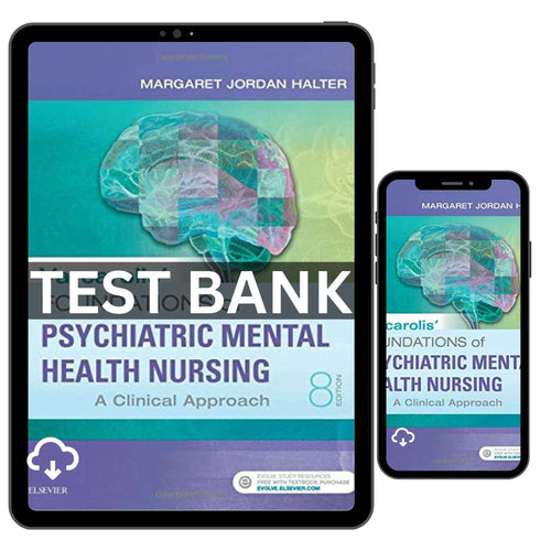 Foundations Of Psychiatric Mental Health Nursing 8th Test Bank