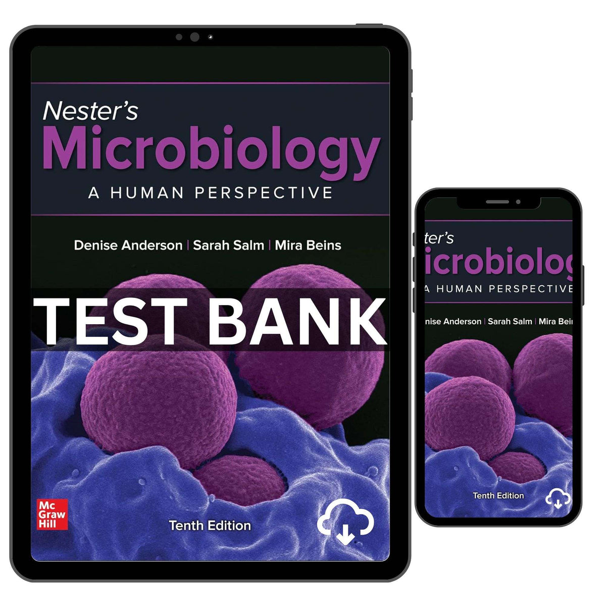 Microbiology Human Perspective 10th, Test Bank