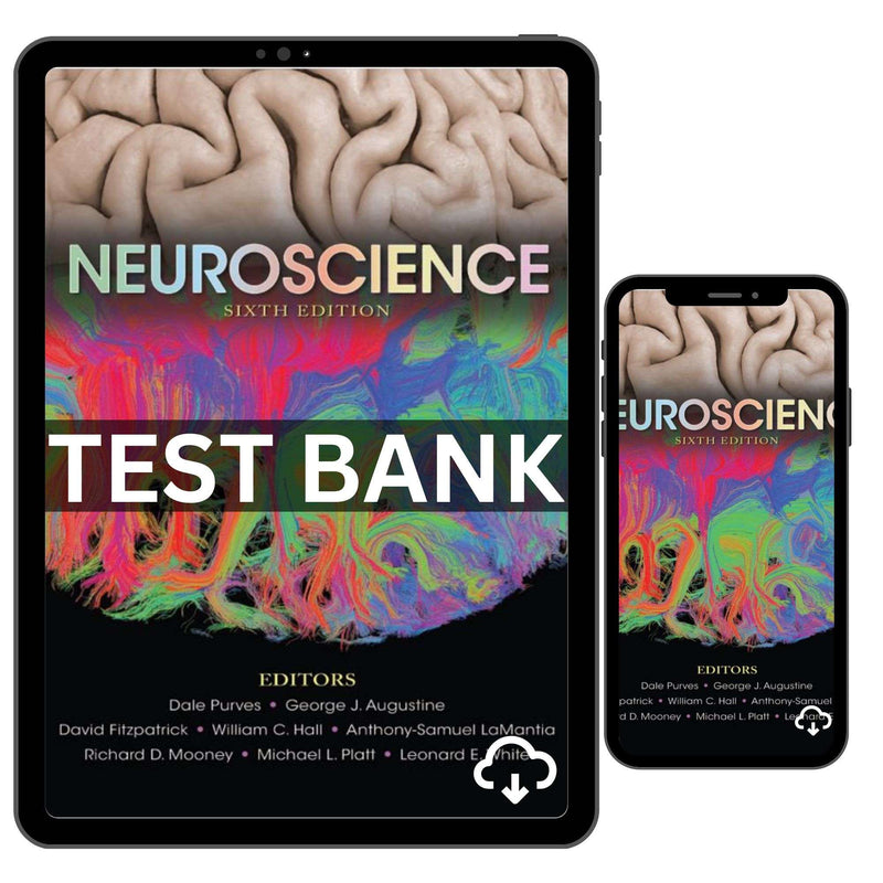 Test Bank Neuroscience 6th Edition