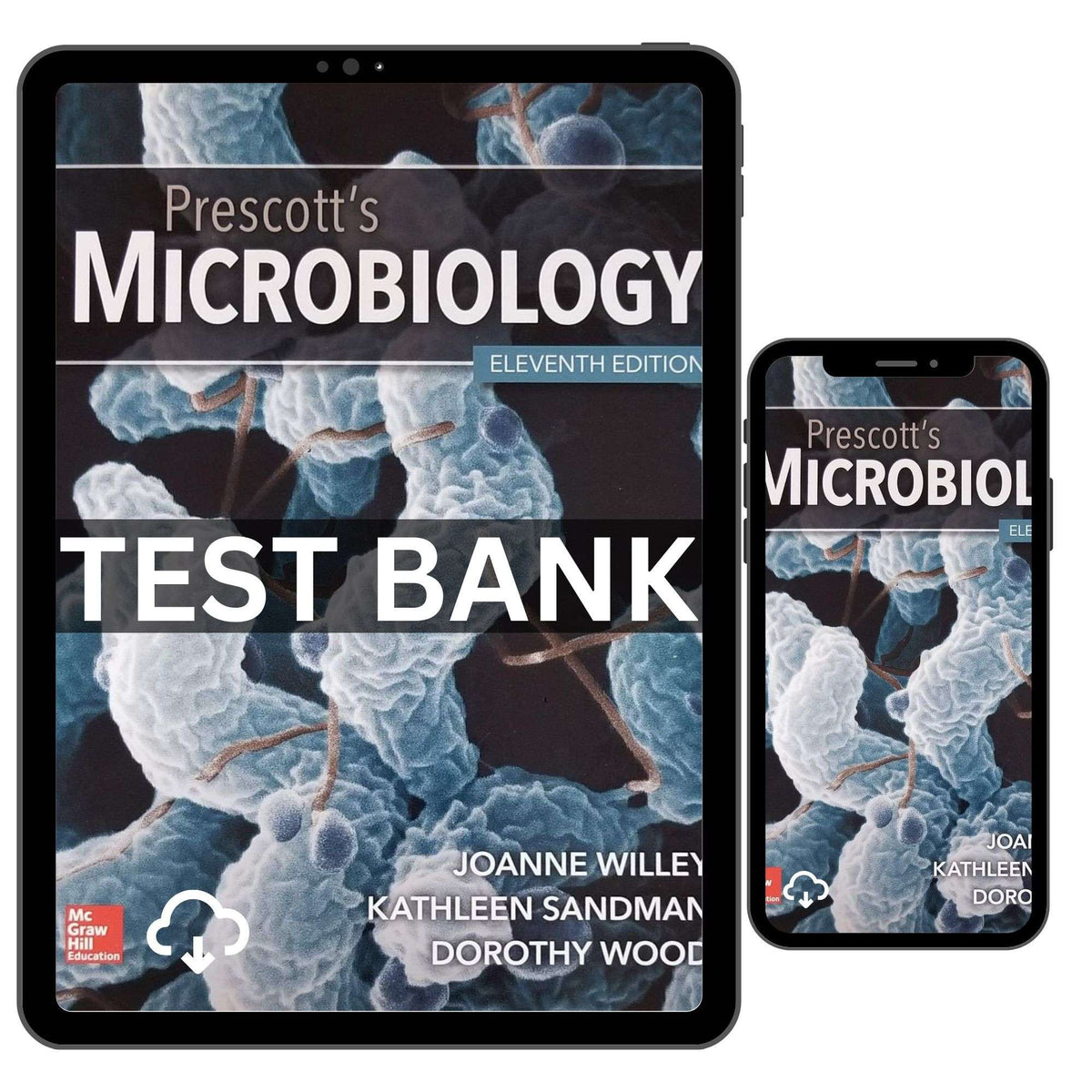 Test Bank for Prescott's Microbiology 11th Edition